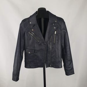 7 For All Mankind Moto Denim Jacket